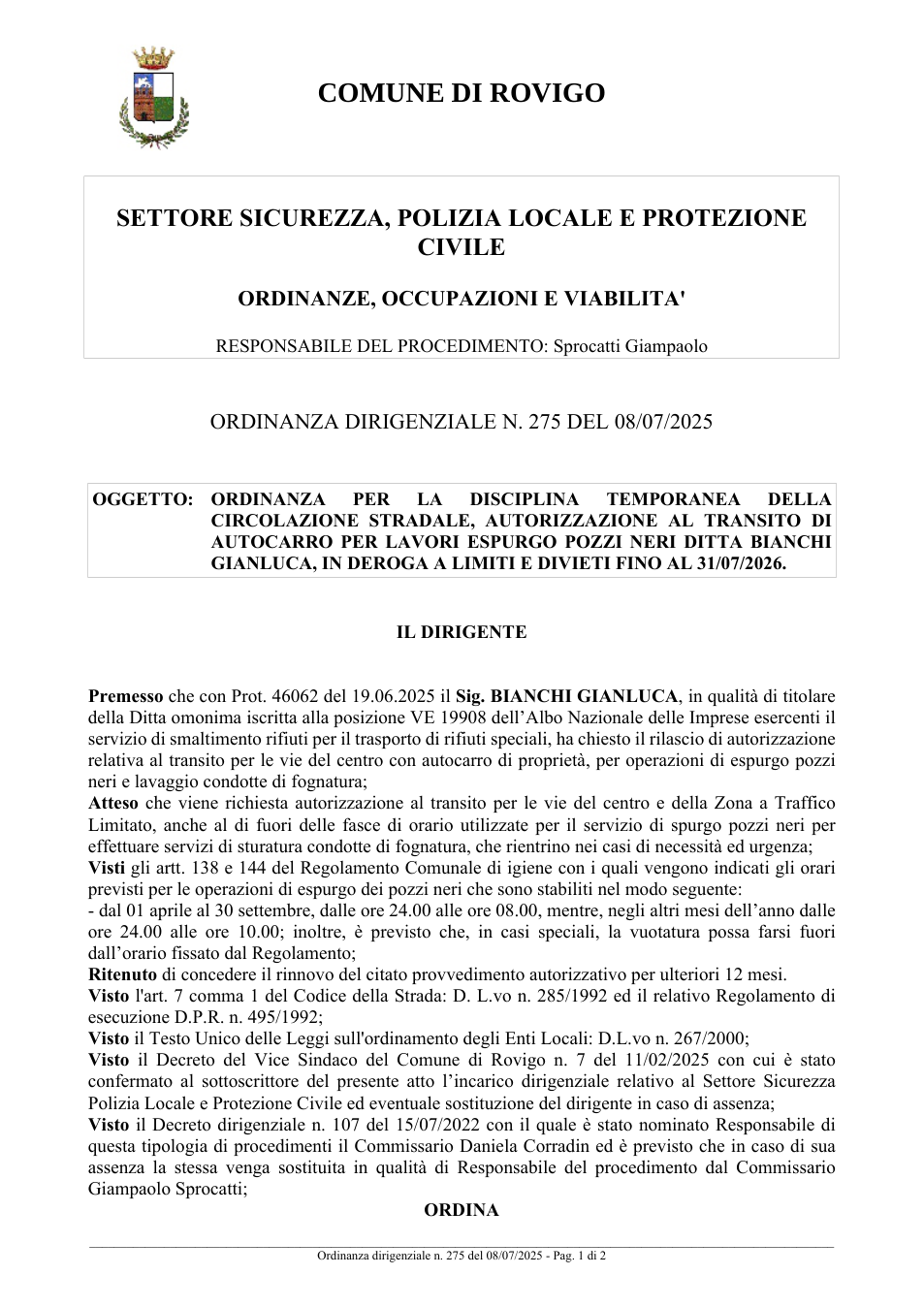 Pagina 1 del documento