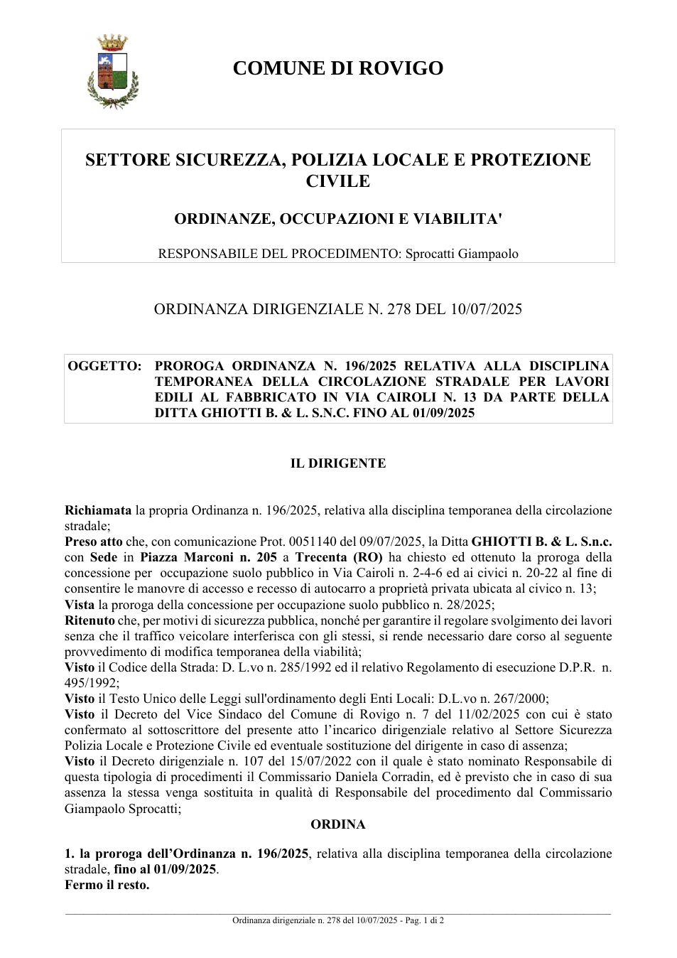 Pagina 1 del documento