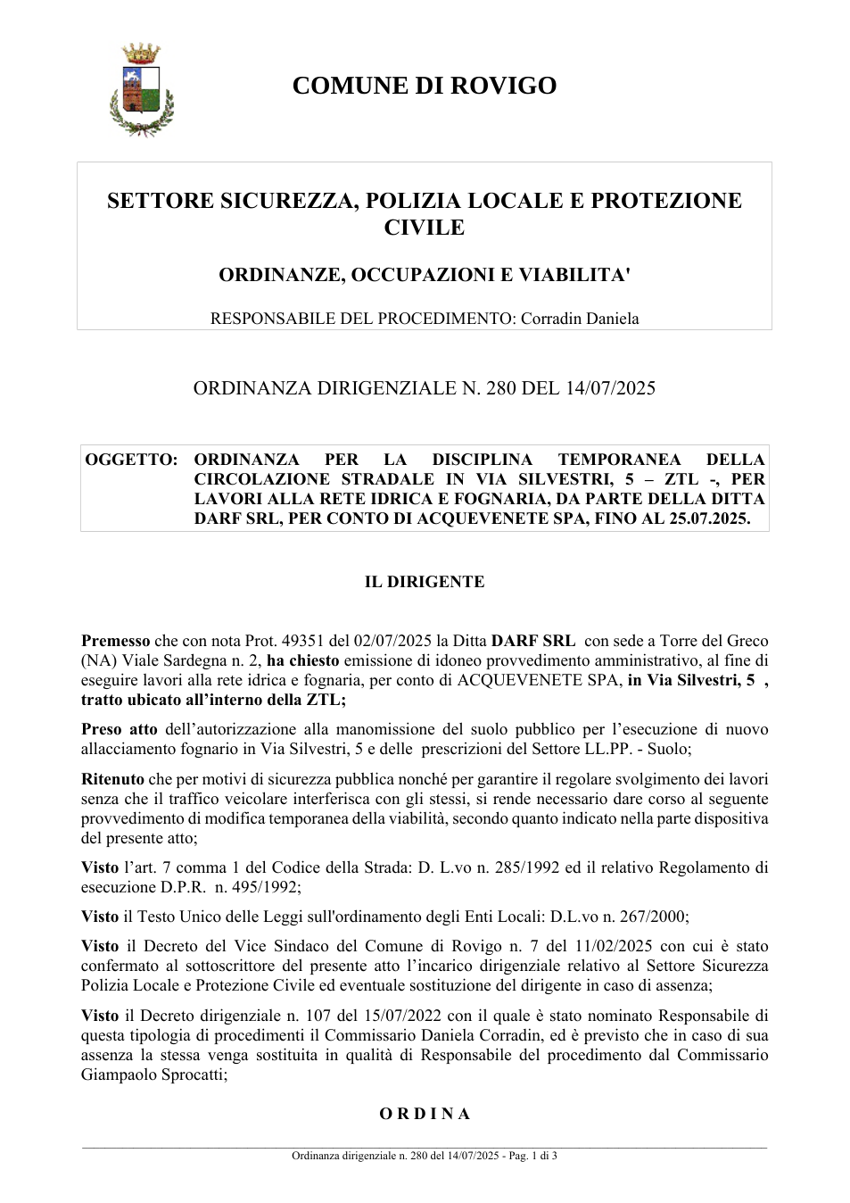 Pagina 1 del documento