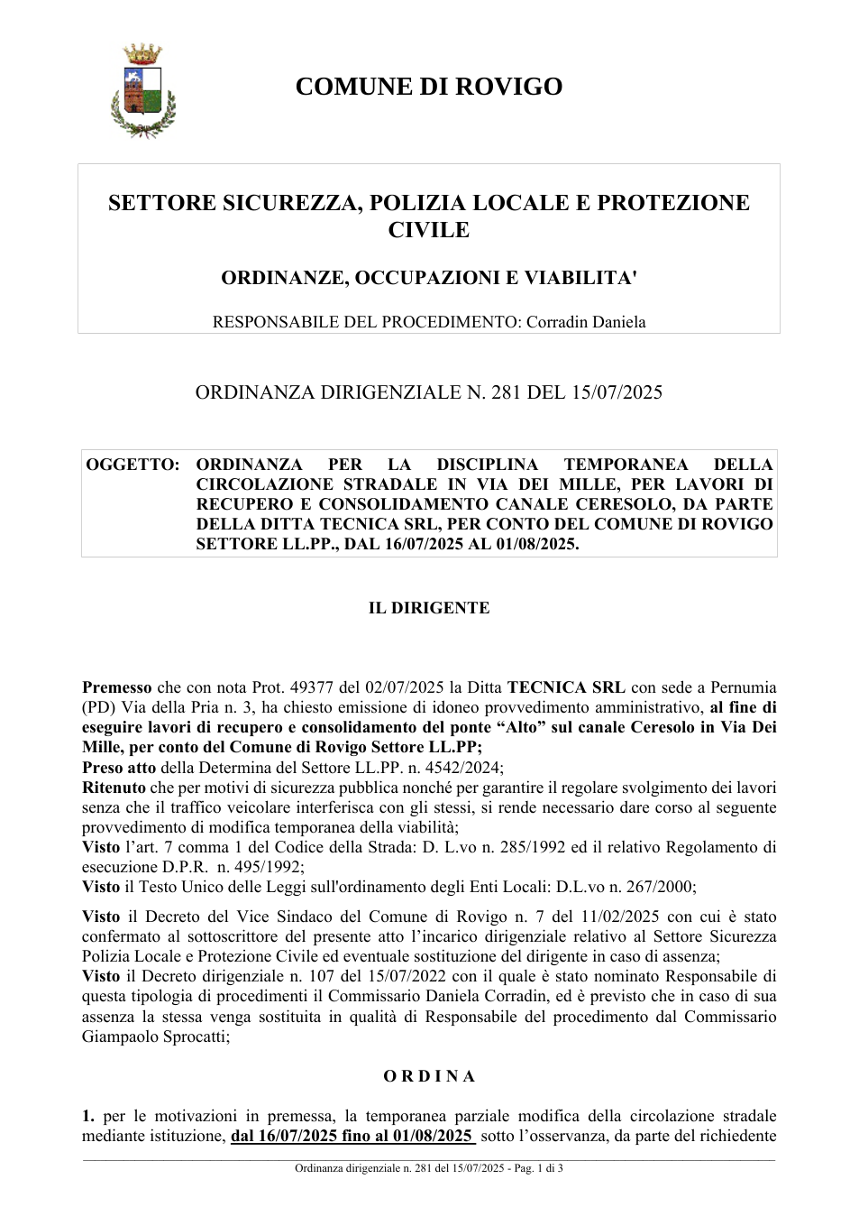 Pagina 1 del documento