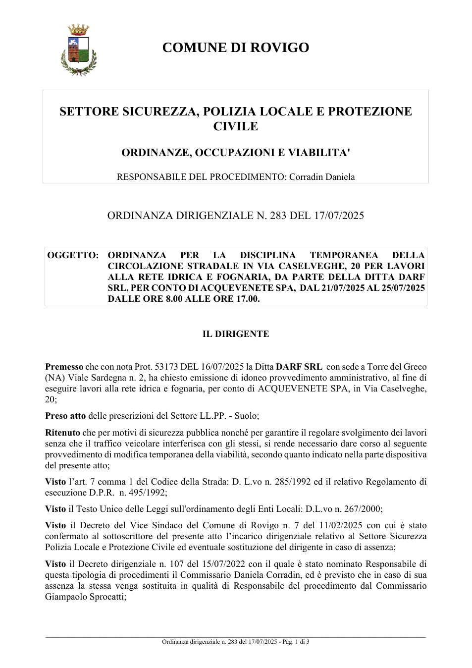 Pagina 1 del documento