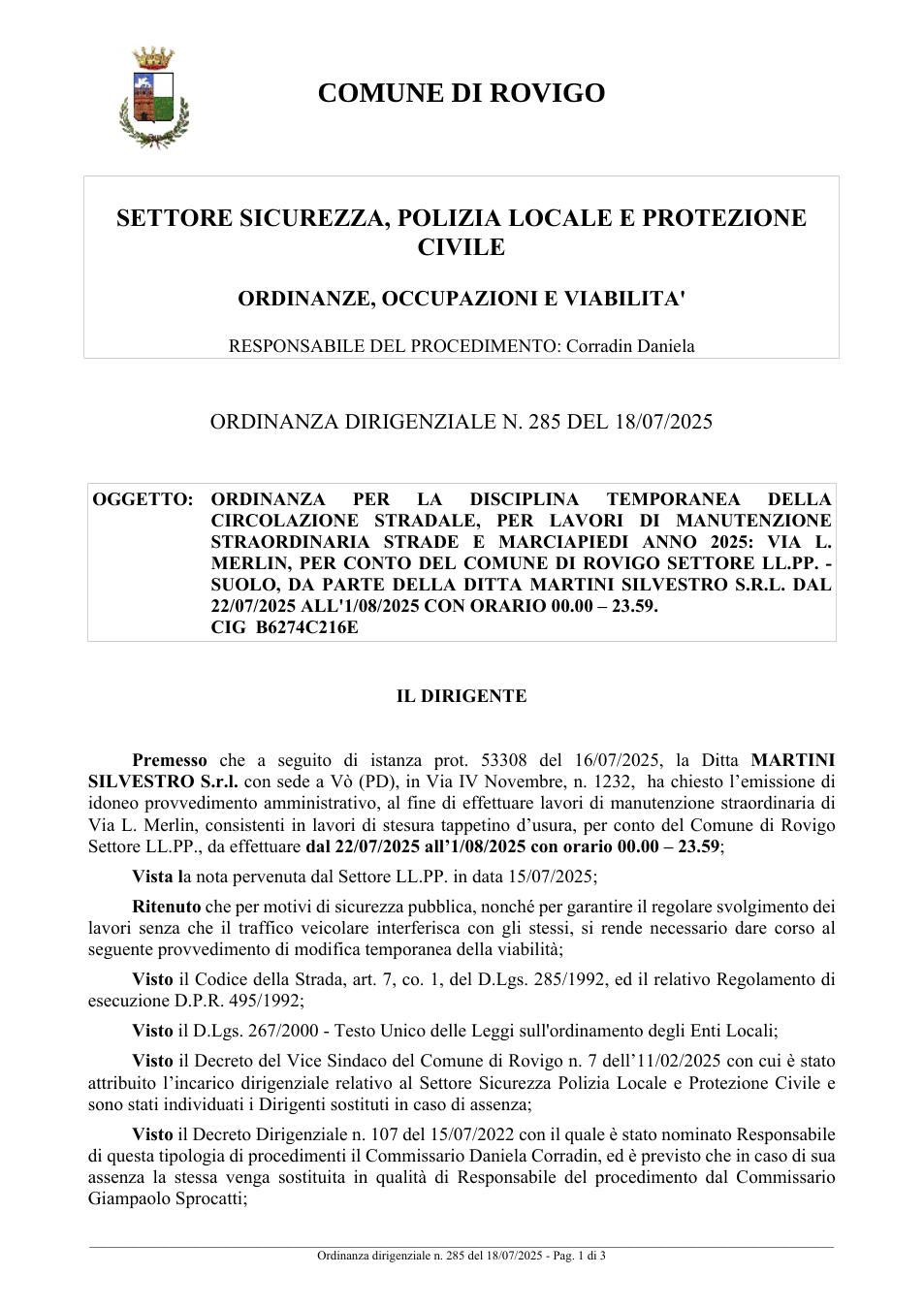Pagina 1 del documento