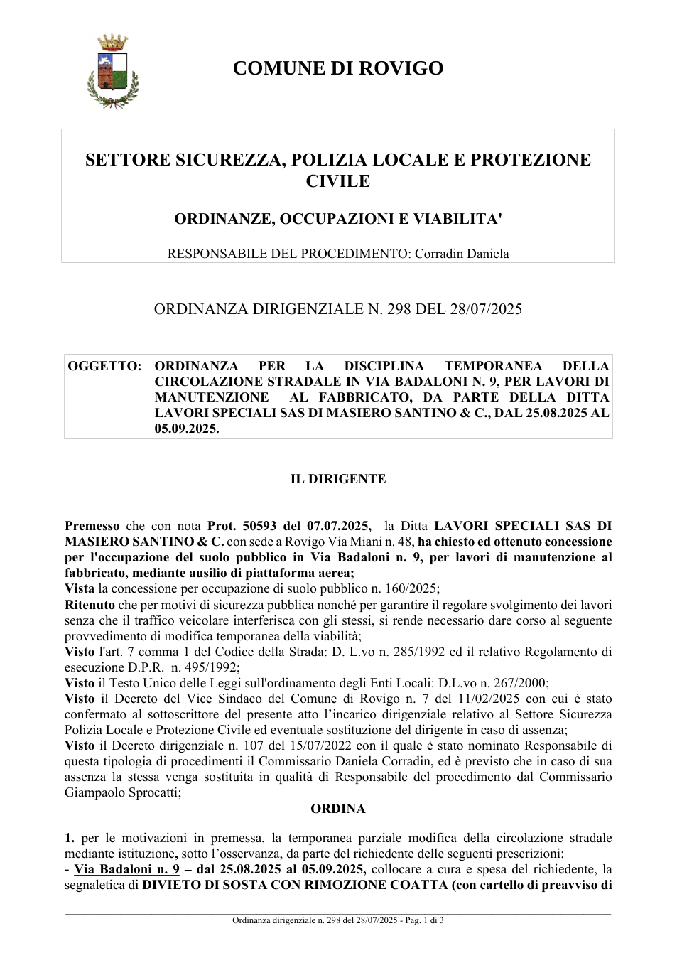 Pagina 1 del documento