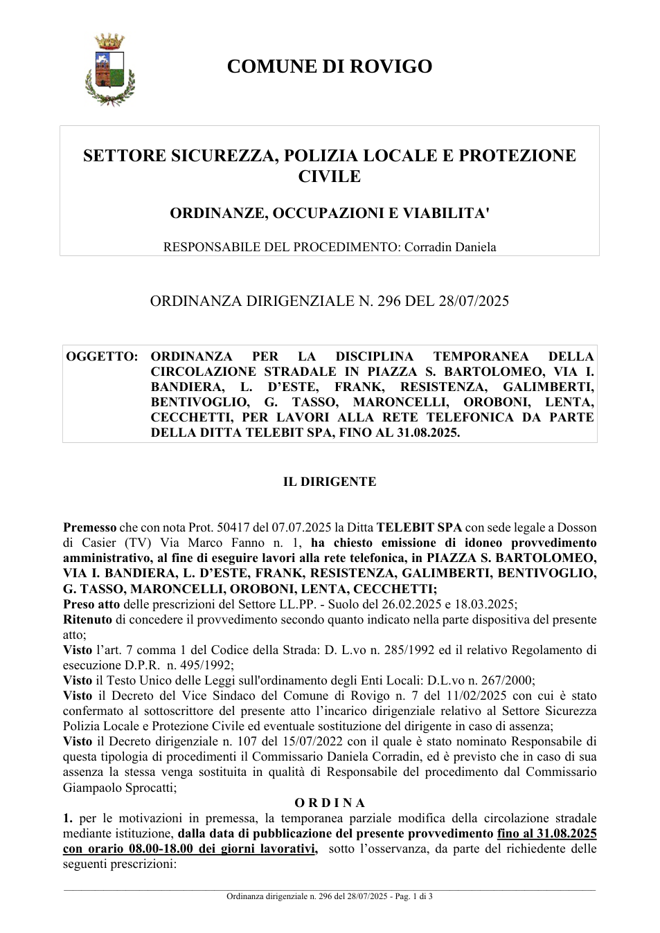 Pagina 1 del documento
