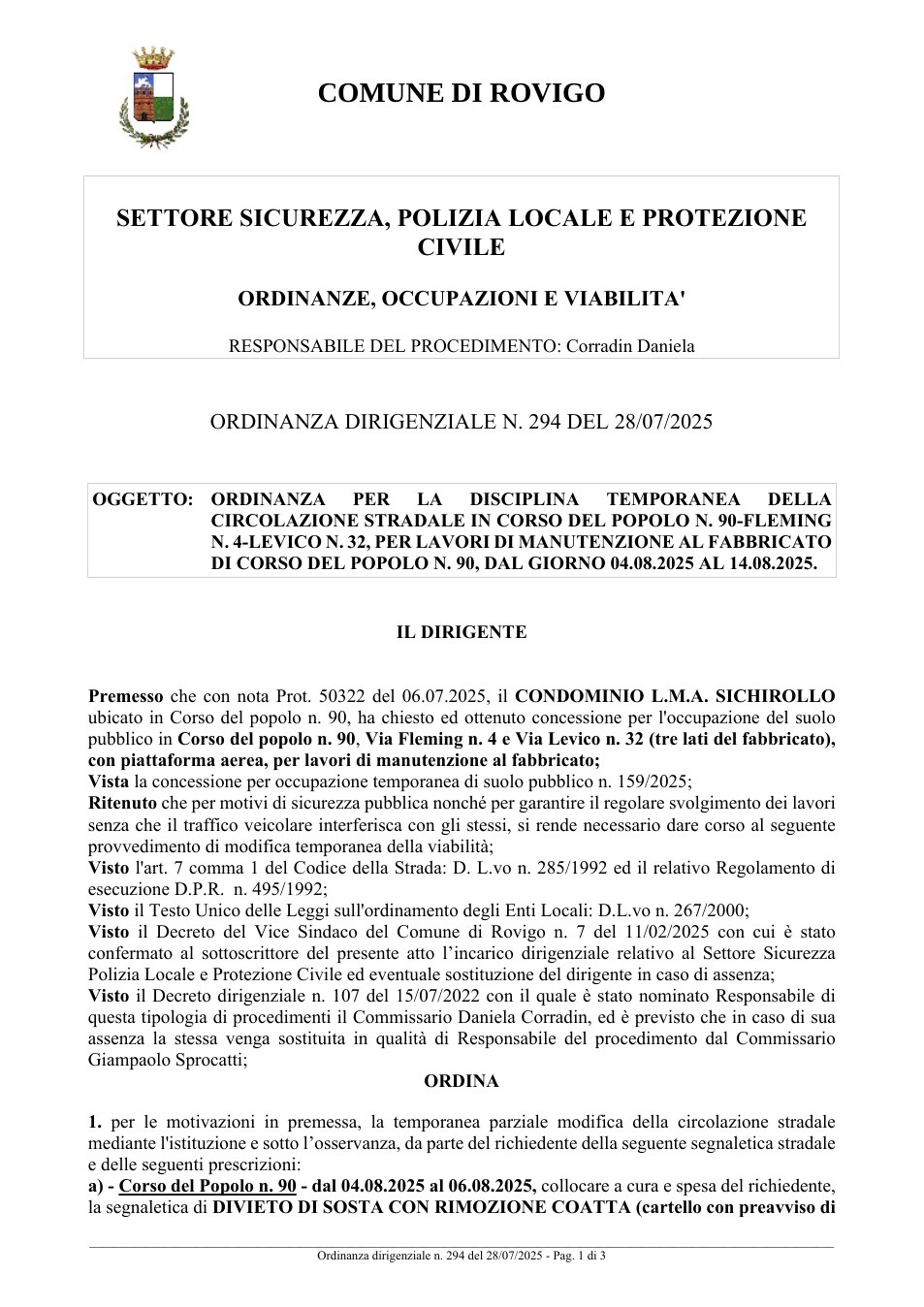 Pagina 1 del documento