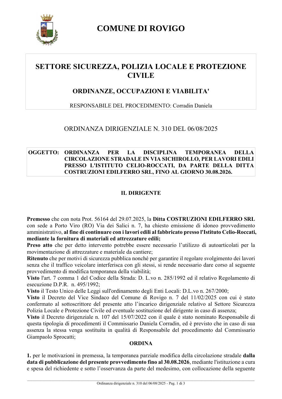 Pagina 1 del documento