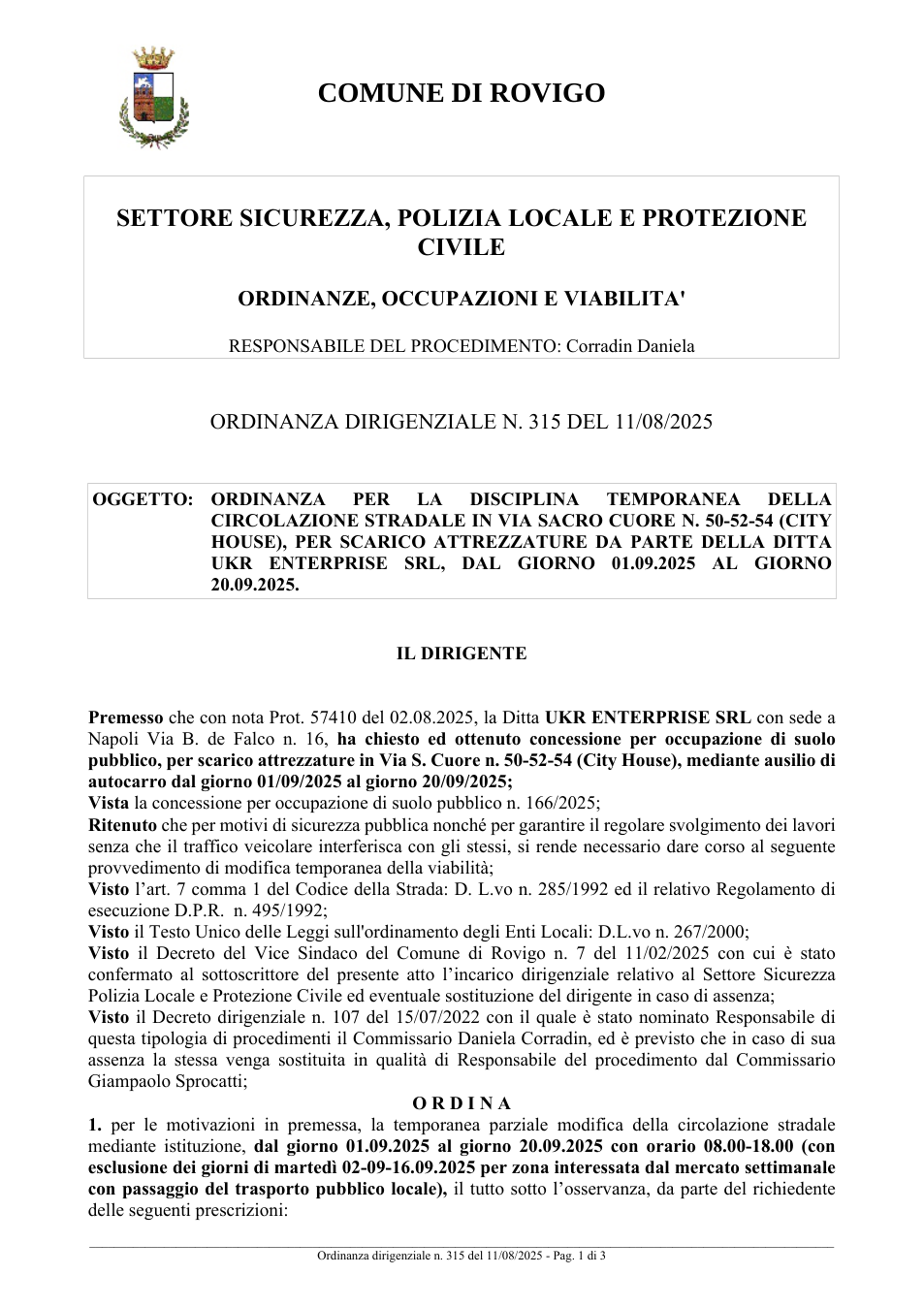 Pagina 1 del documento