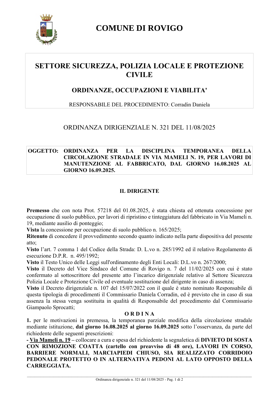 Pagina 1 del documento