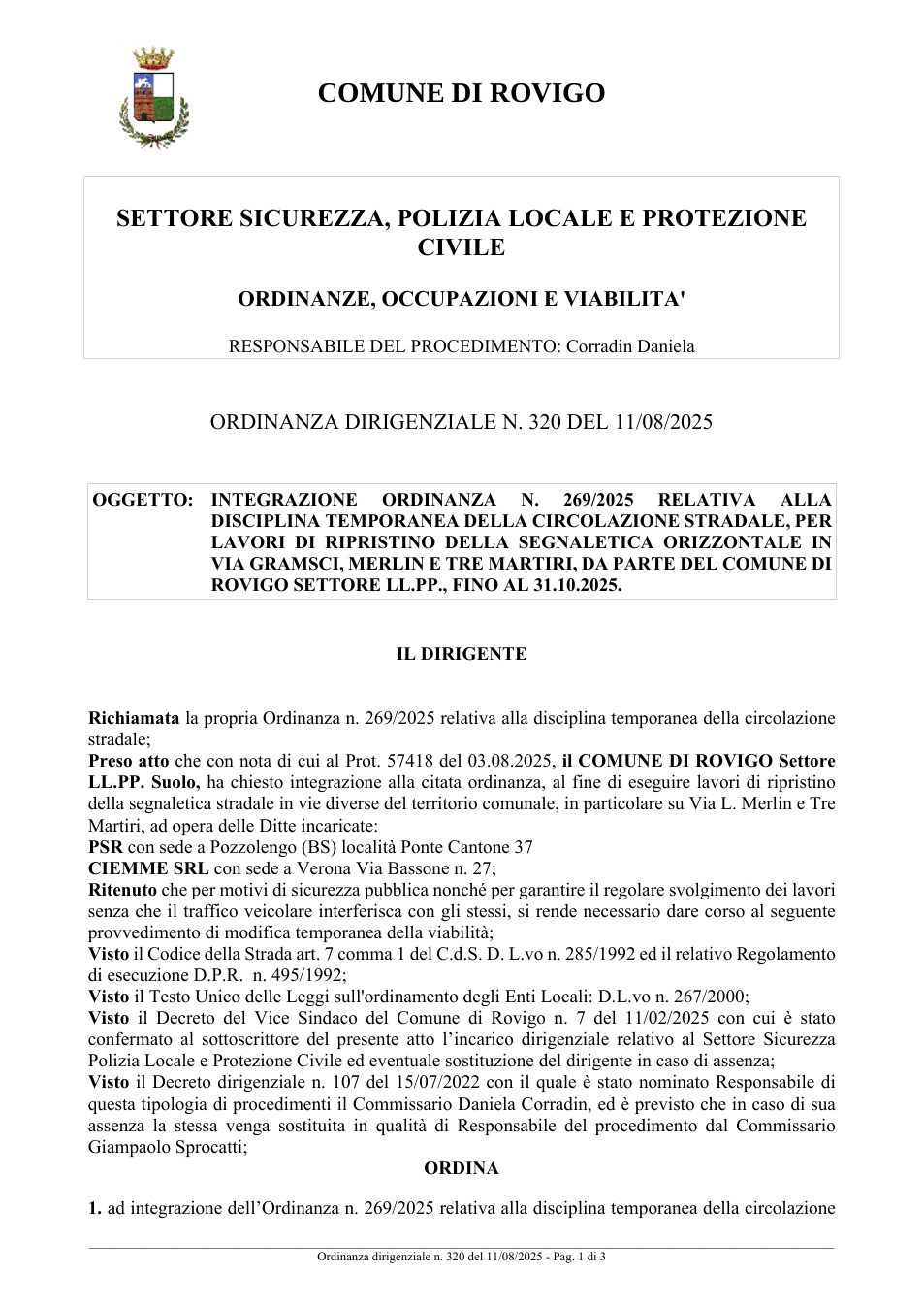 Pagina 1 del documento