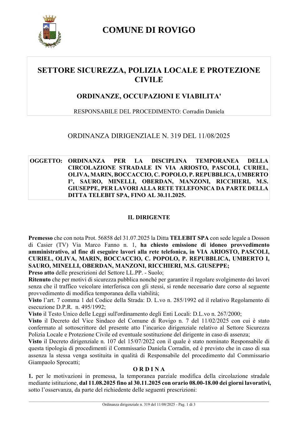 Pagina 1 del documento