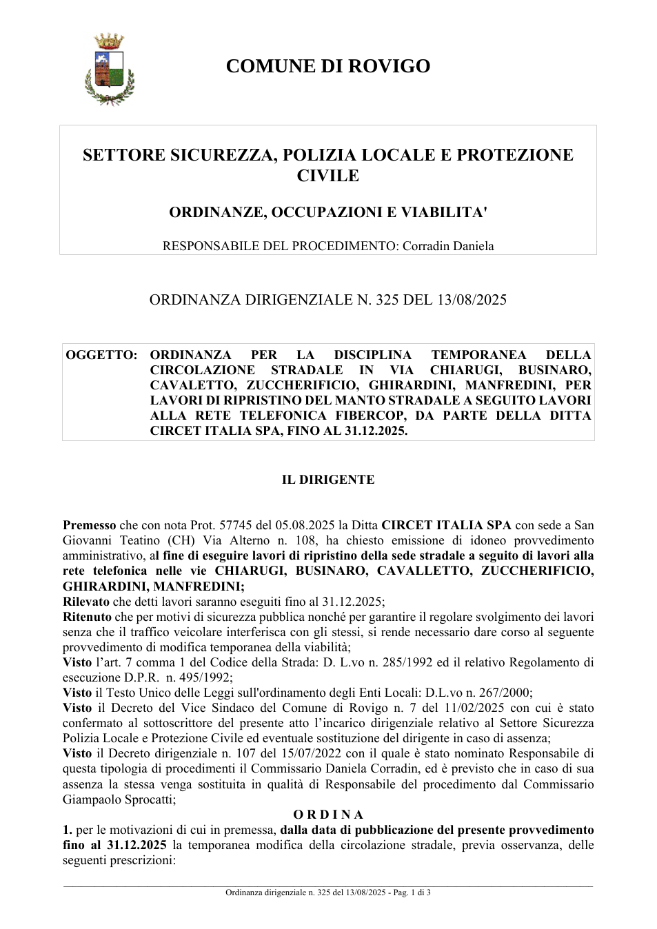 Pagina 1 del documento
