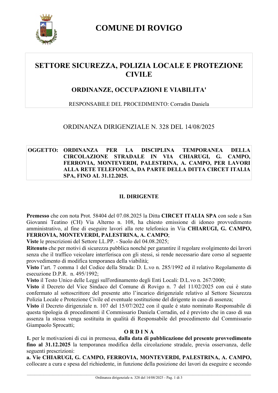 Pagina 1 del documento