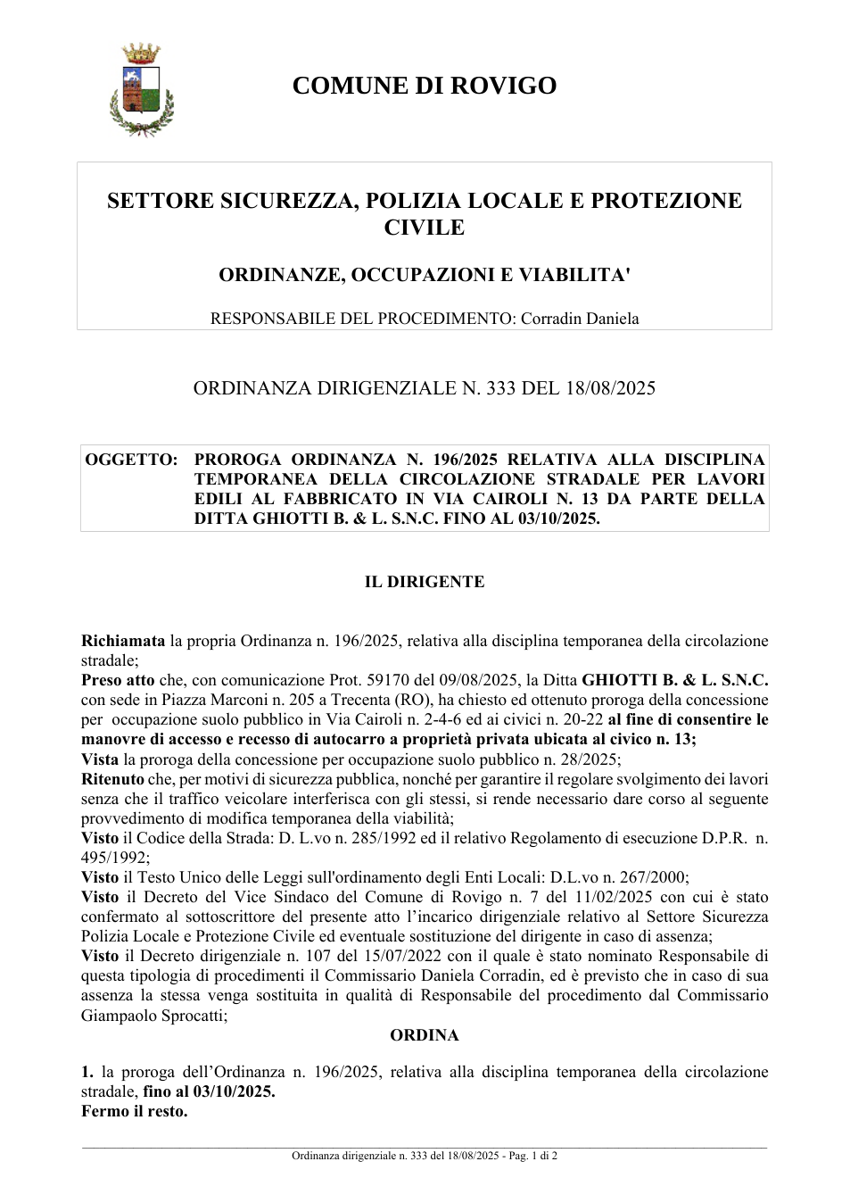Pagina 1 del documento