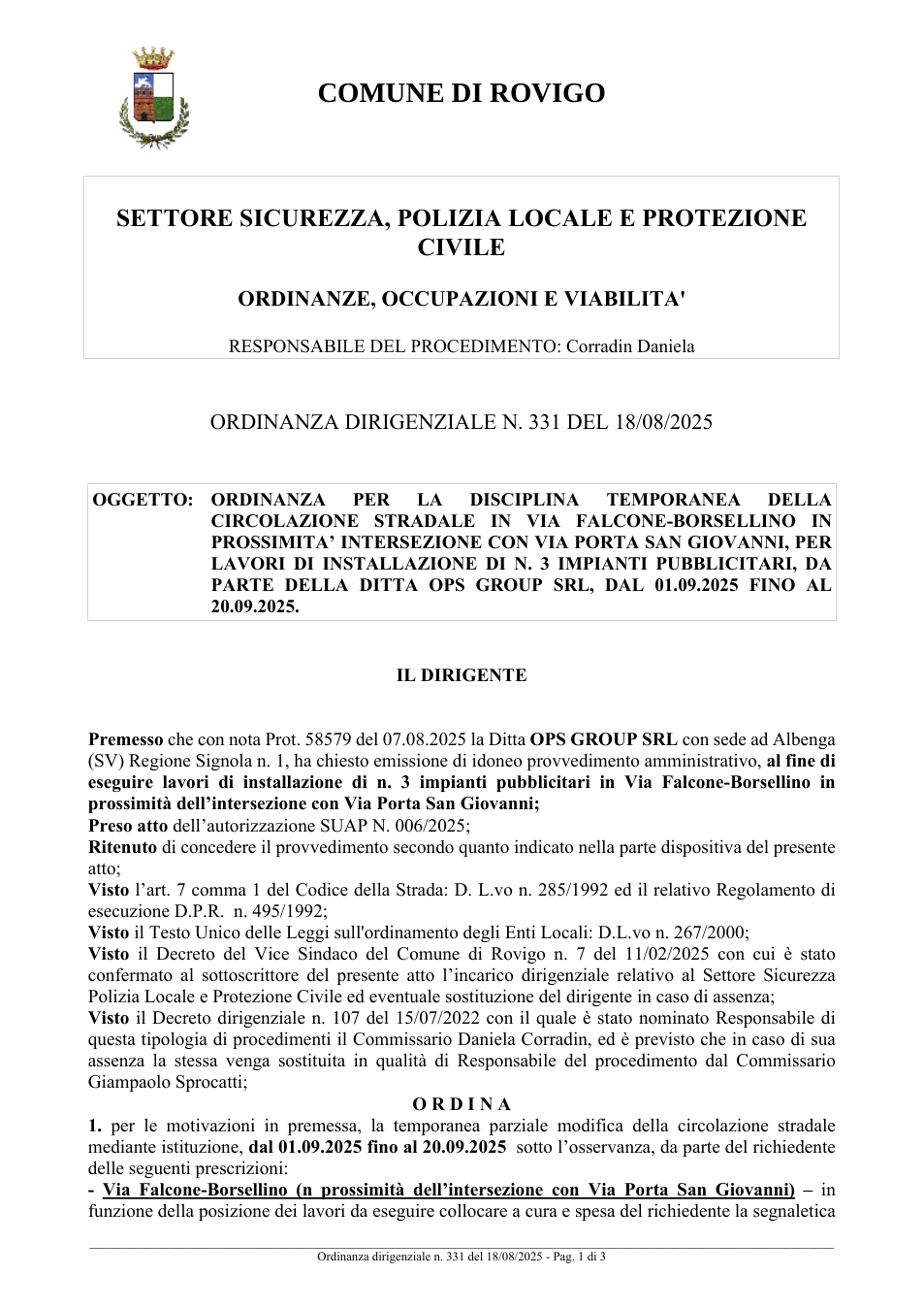 Pagina 1 del documento