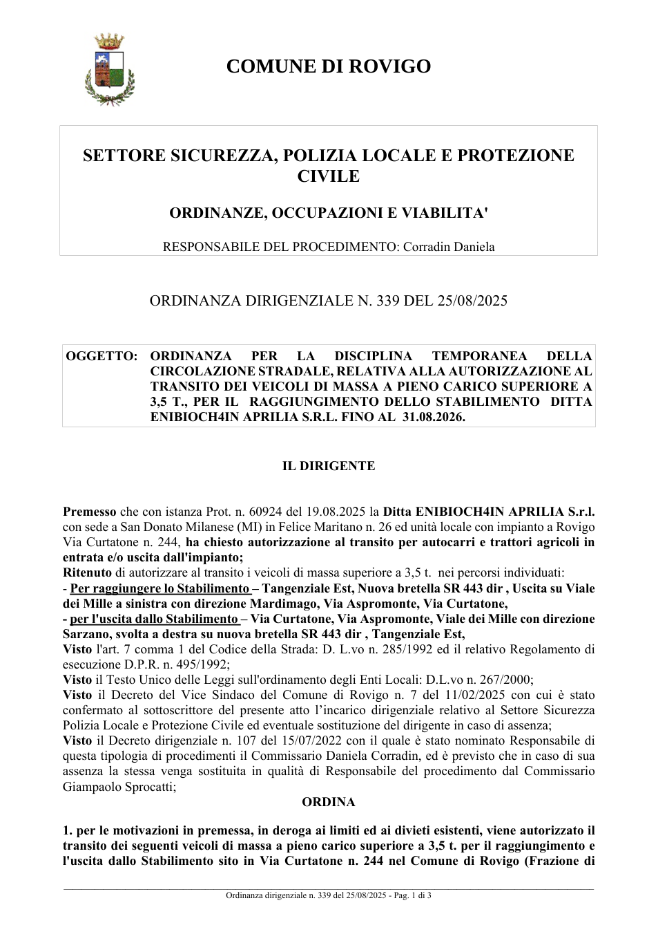 Pagina 1 del documento