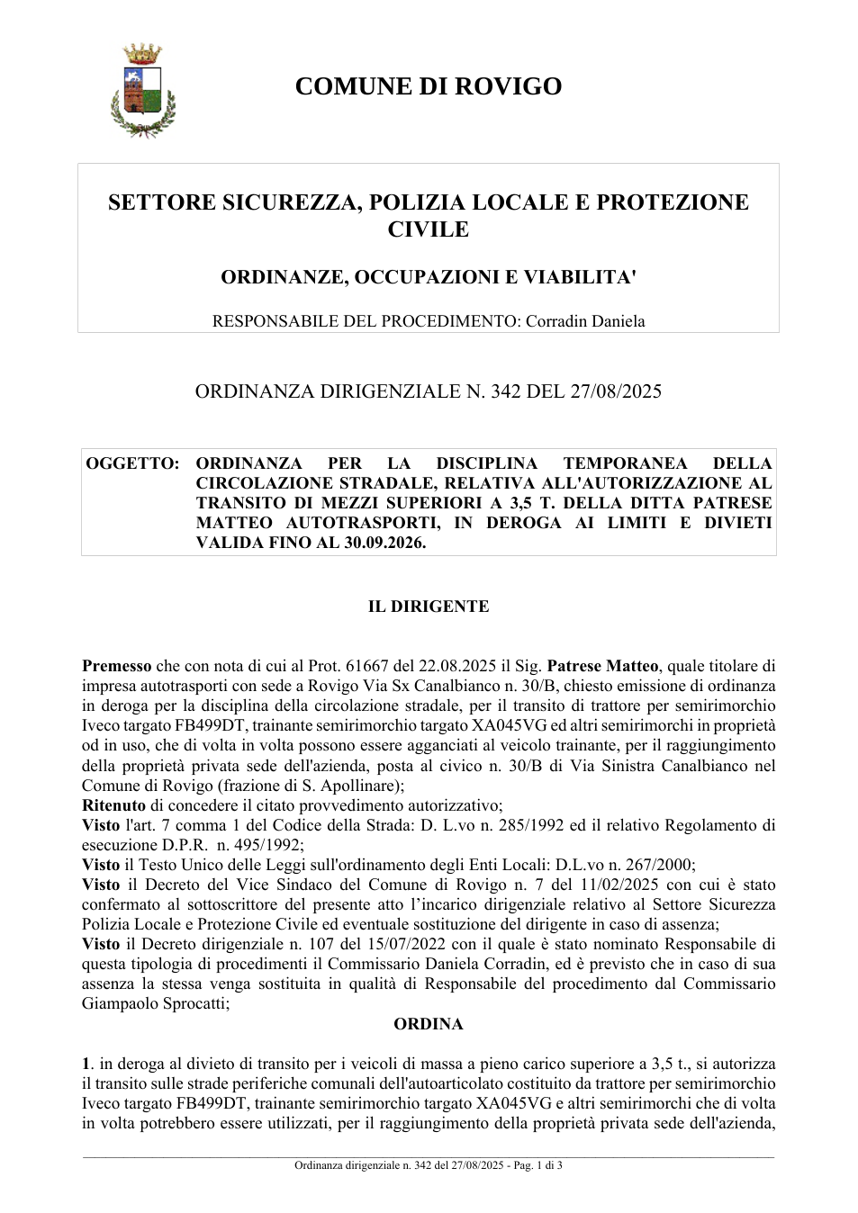 Pagina 1 del documento