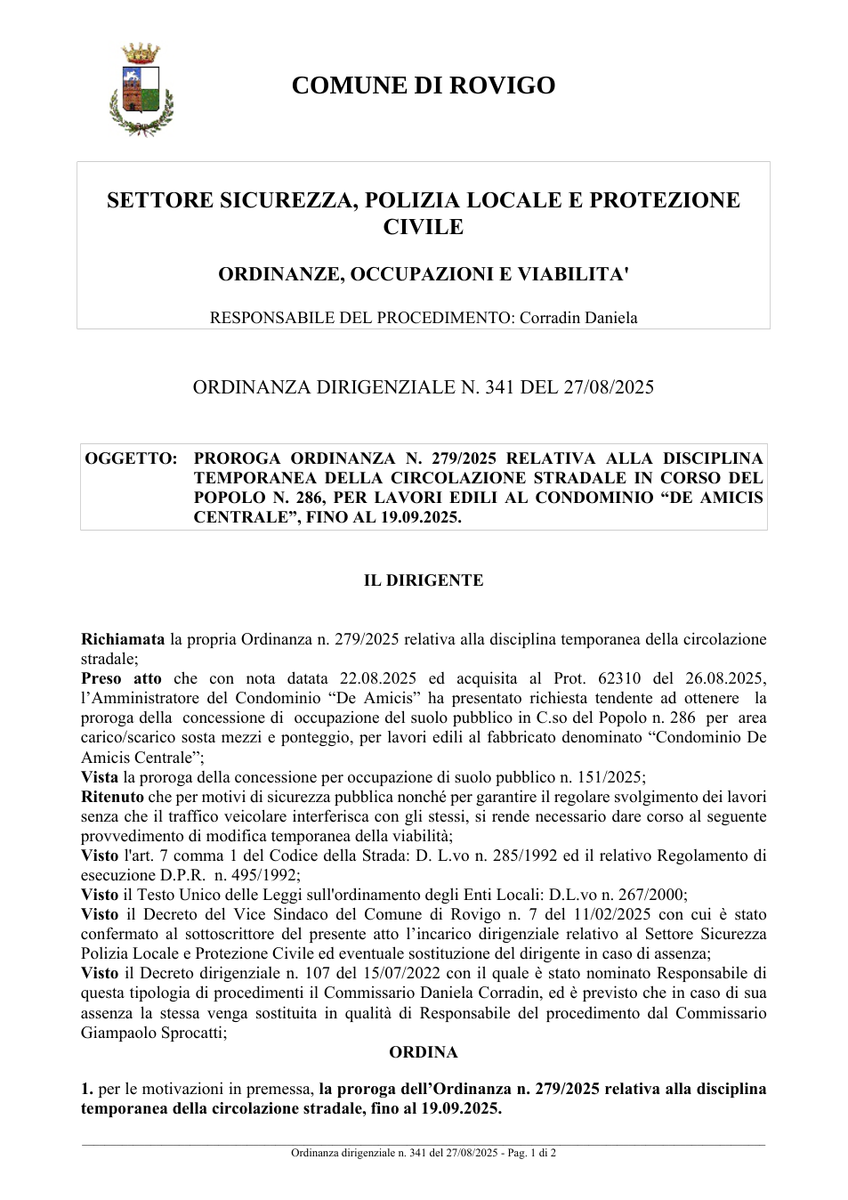 Pagina 1 del documento