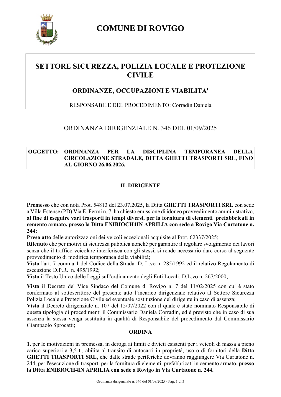 Pagina 1 del documento