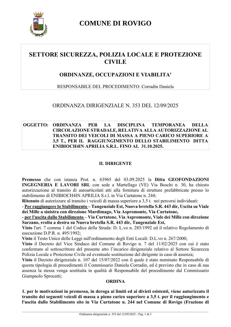 Pagina 1 del documento