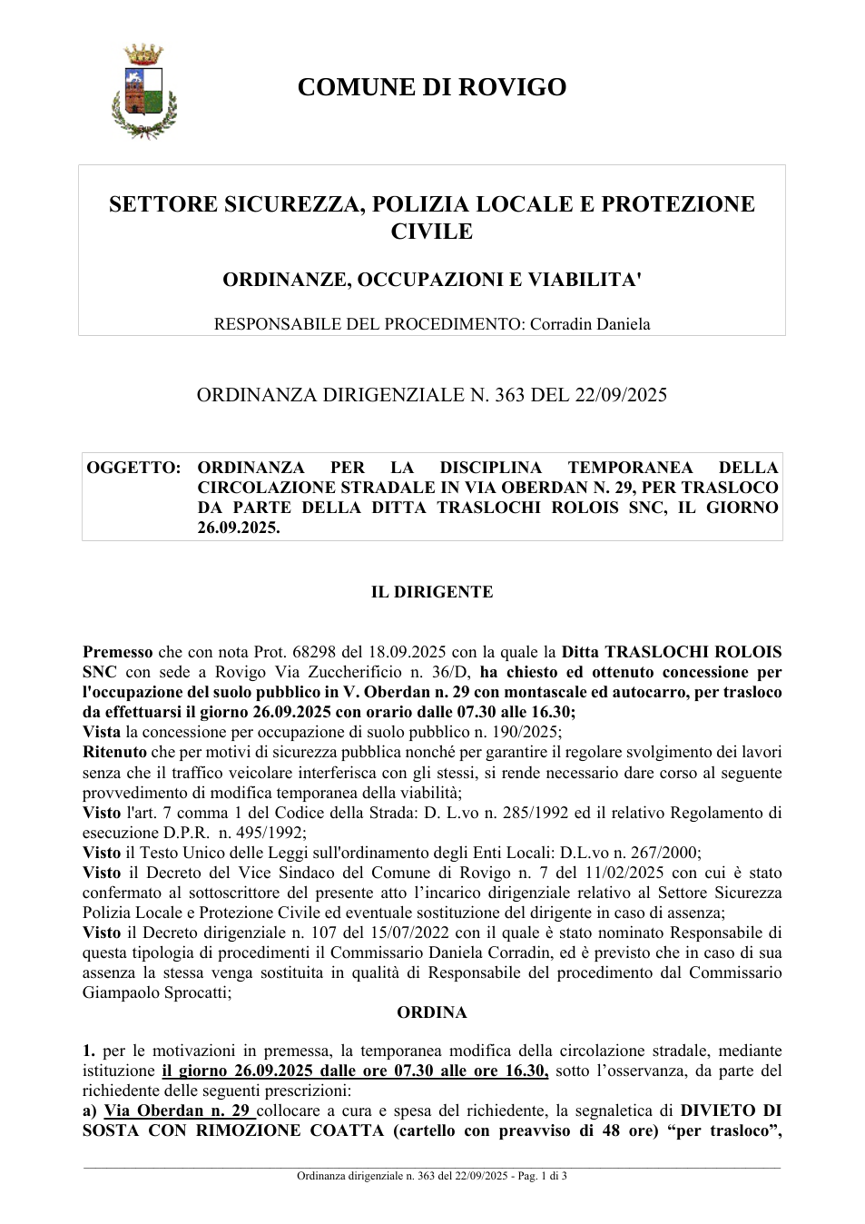 Pagina 1 del documento