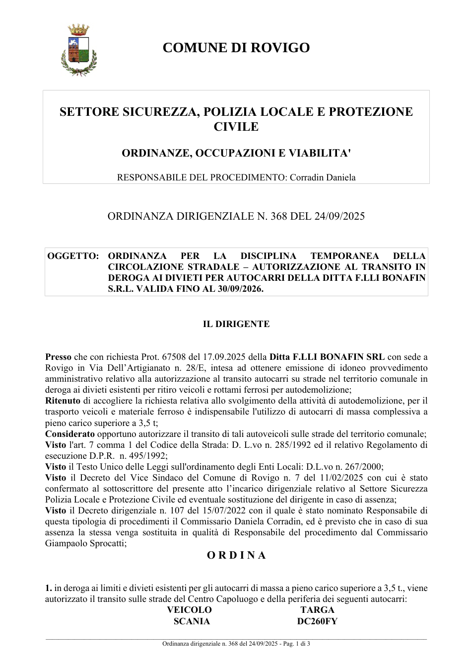 Pagina 1 del documento