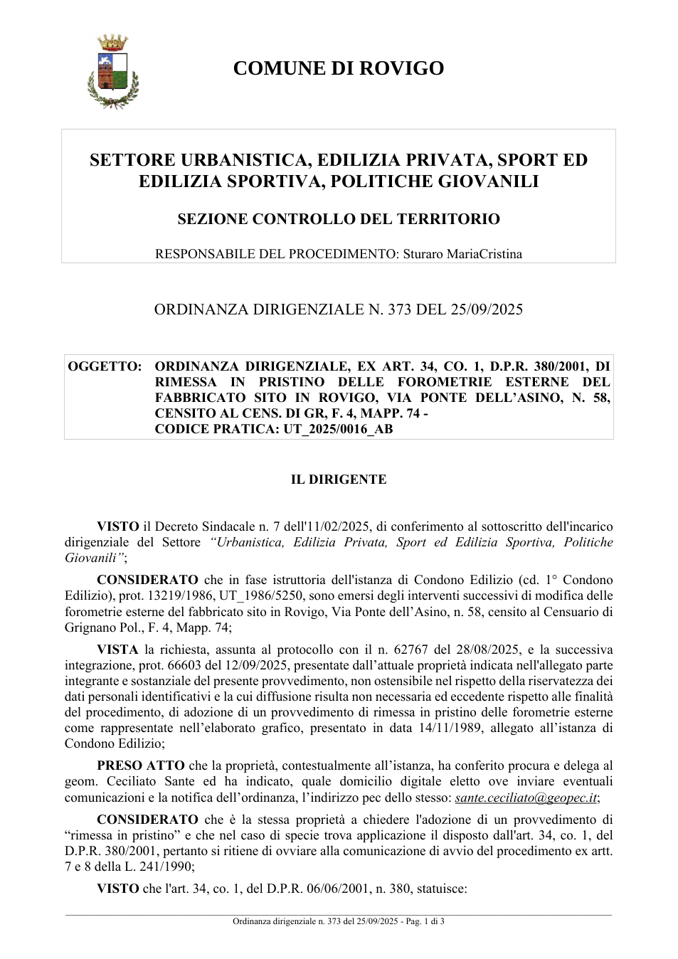 Pagina 1 del documento