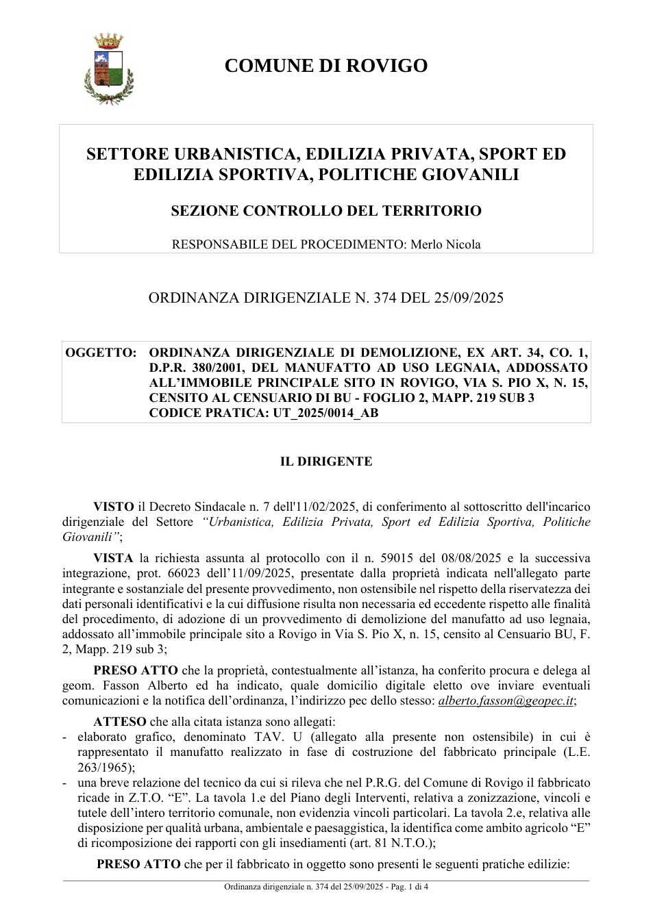 Pagina 1 del documento