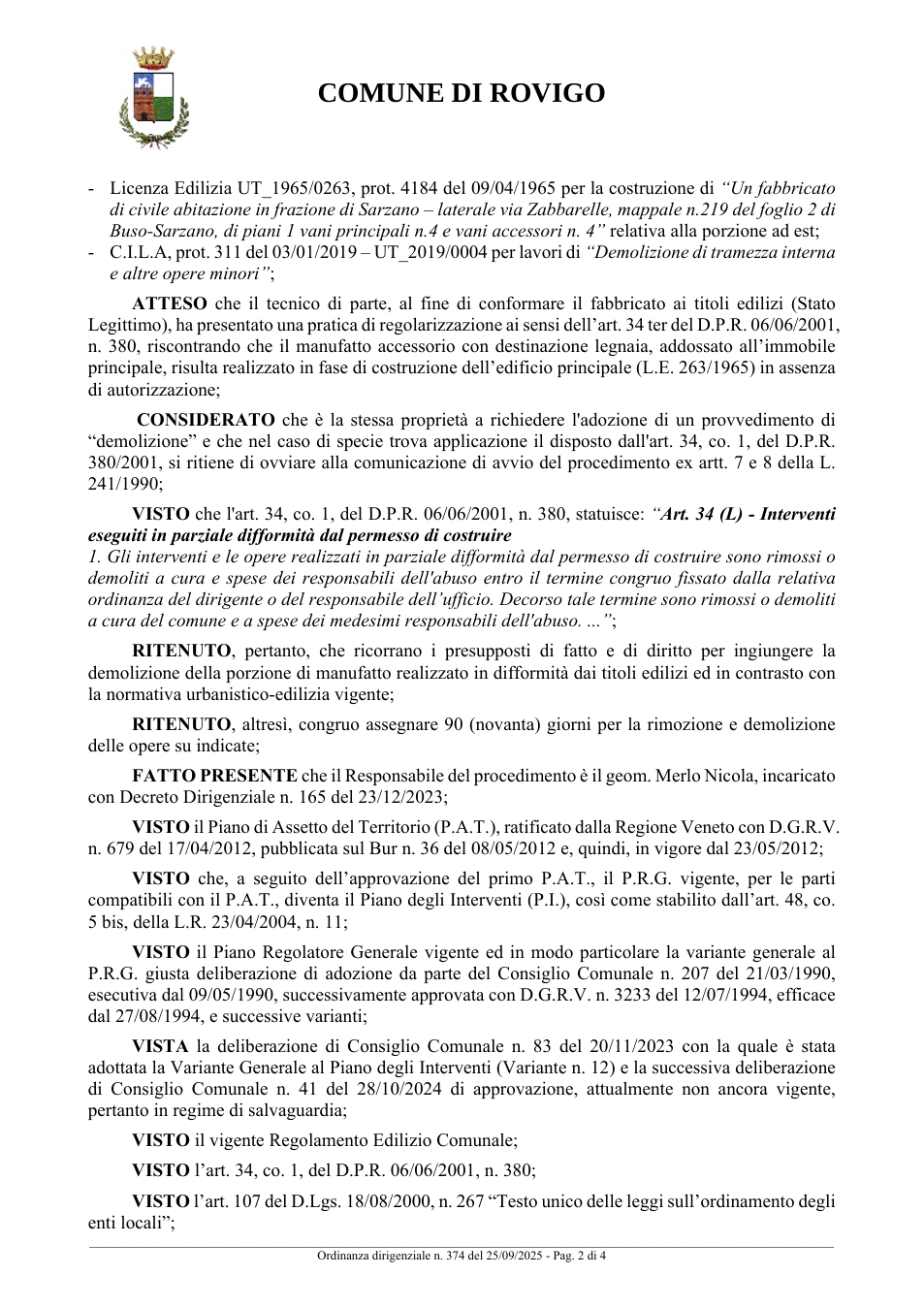 Pagina 2 del documento