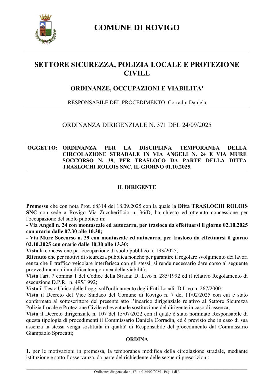 Pagina 1 del documento