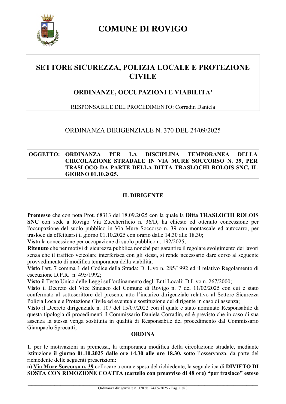 Pagina 1 del documento