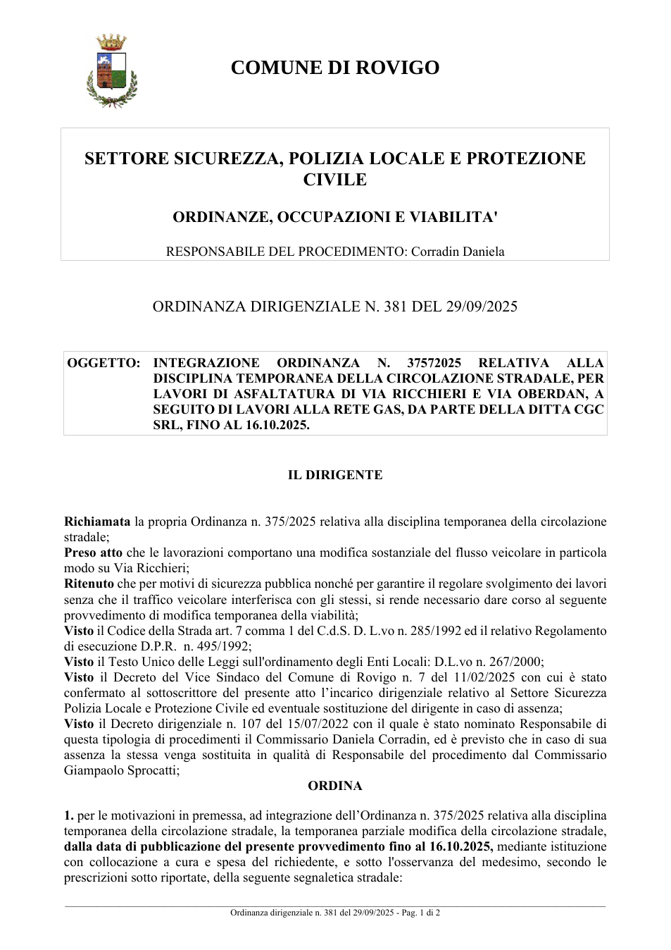 Pagina 1 del documento