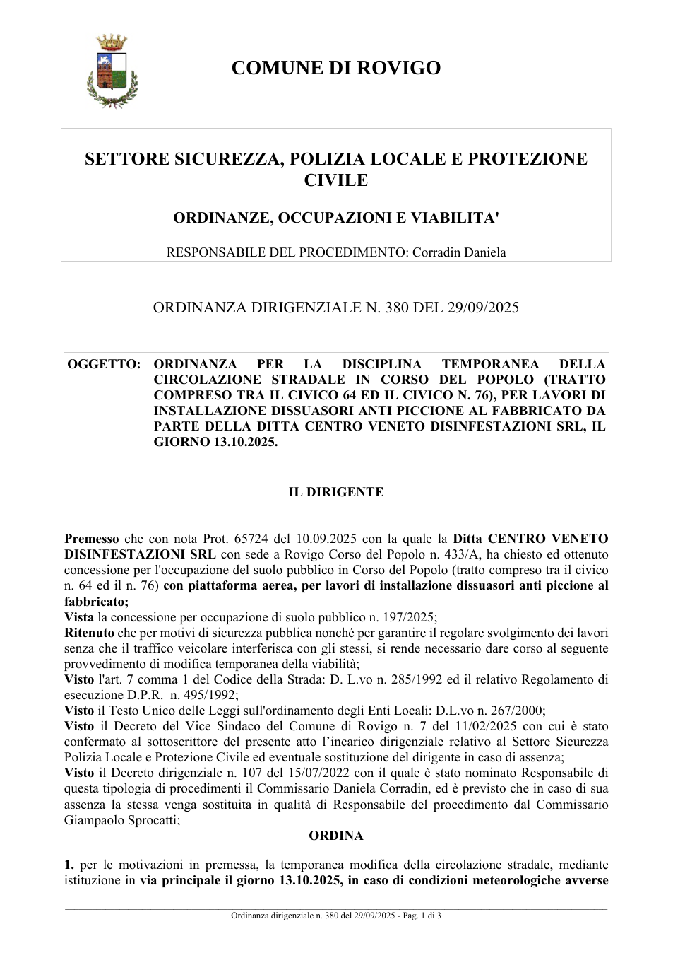Pagina 1 del documento