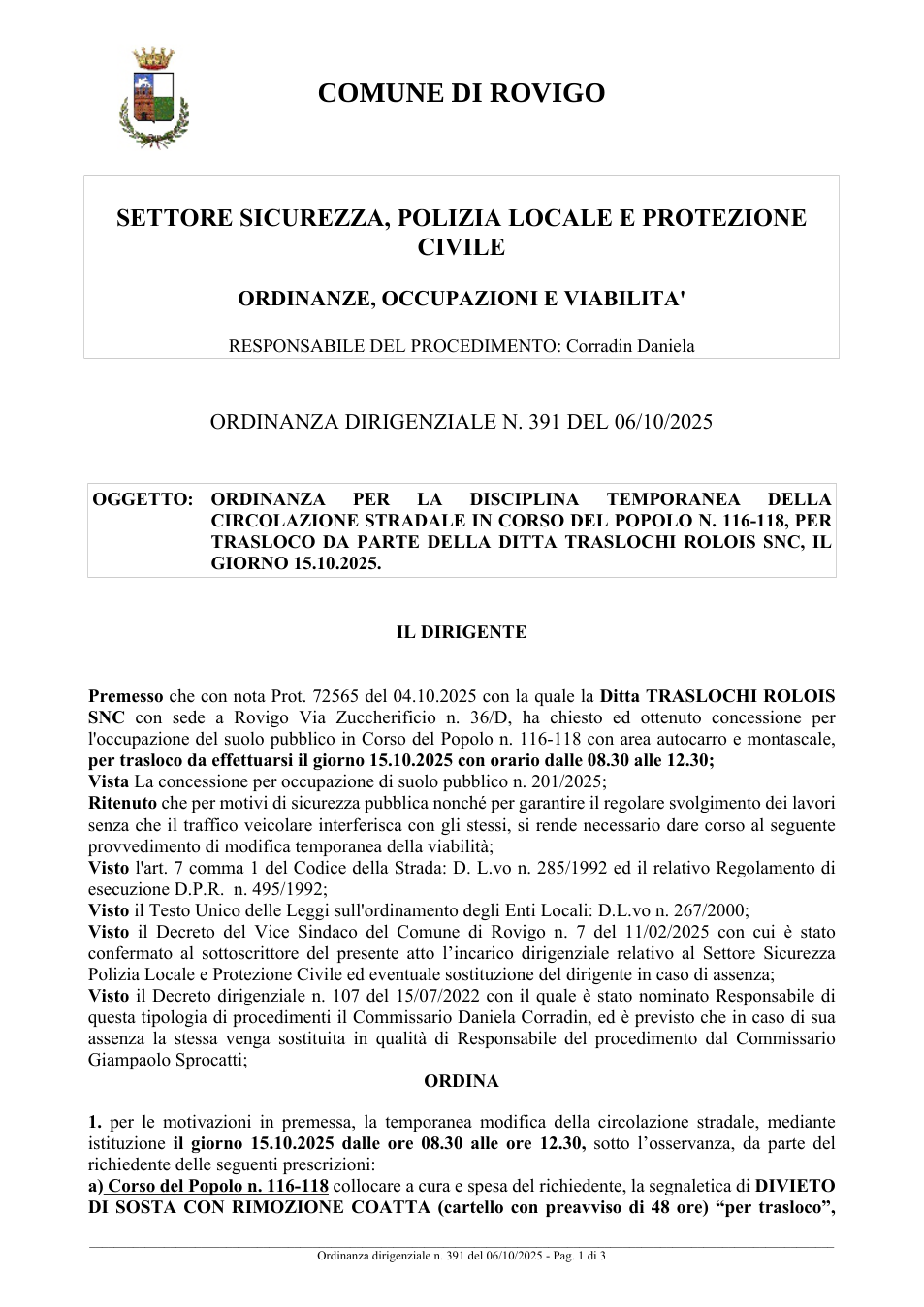 Pagina 1 del documento