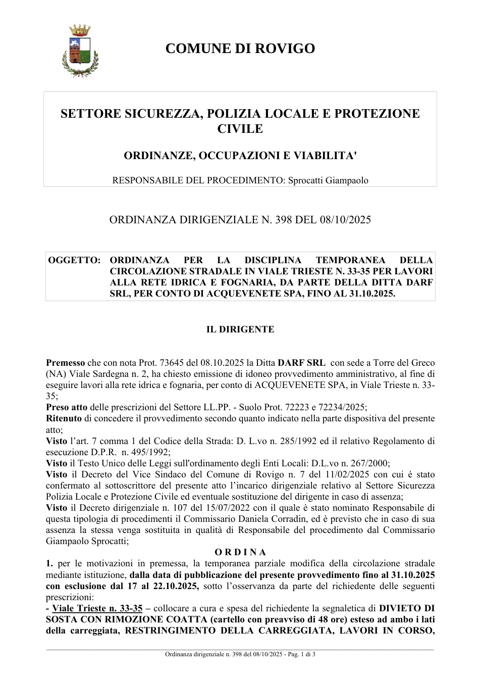 Pagina 1 del documento