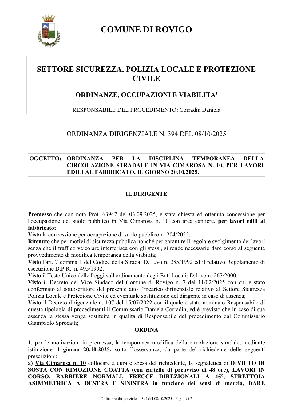 Pagina 1 del documento