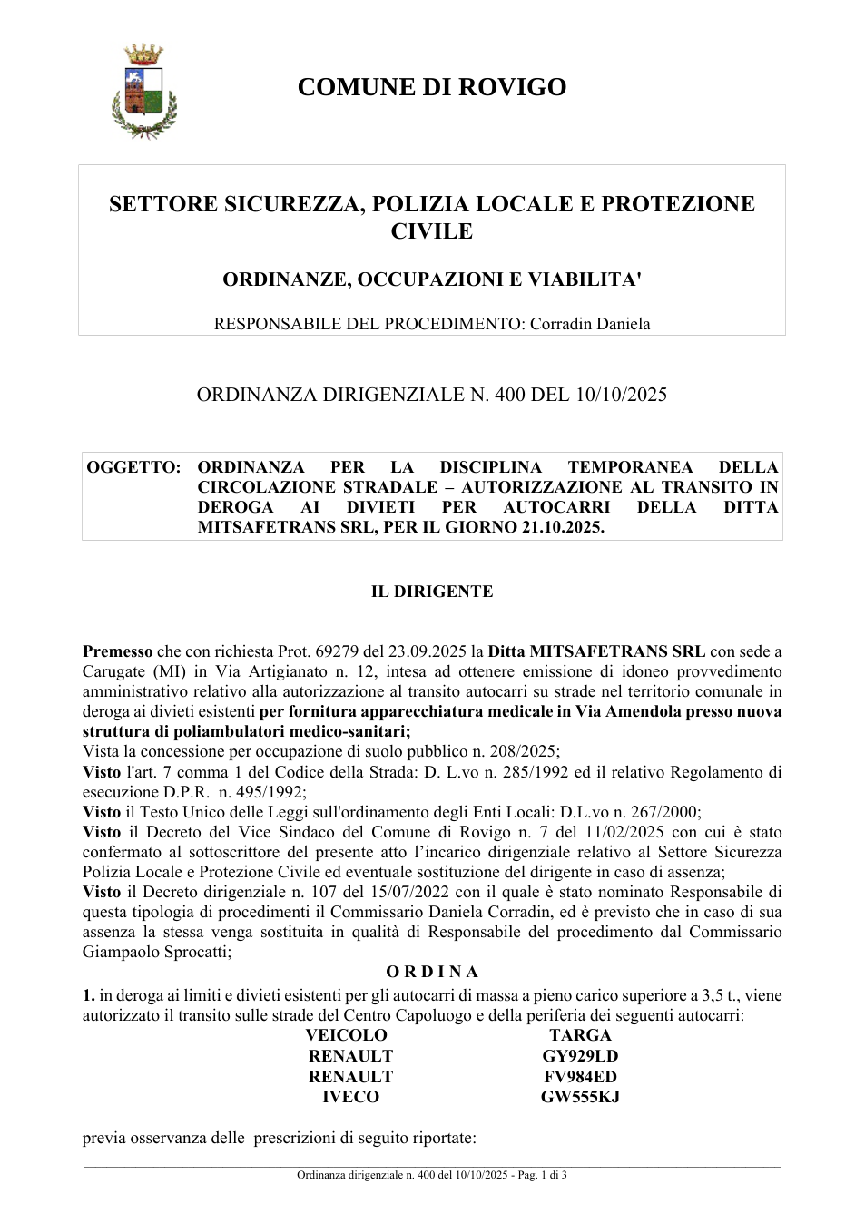 Pagina 1 del documento