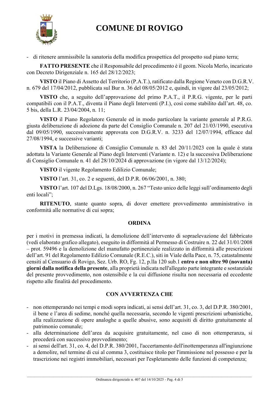 Pagina 4 del documento
