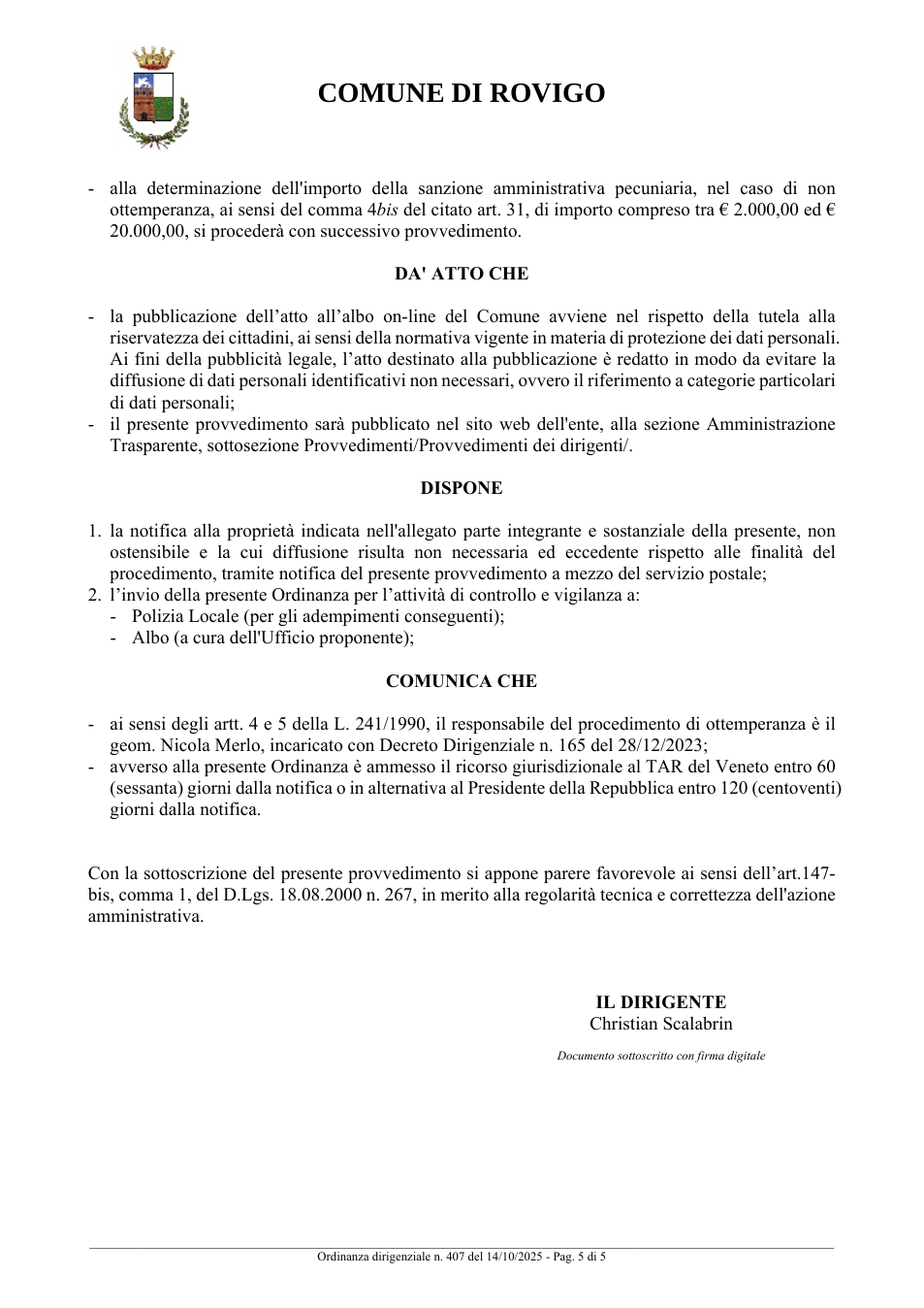 Pagina 5 del documento