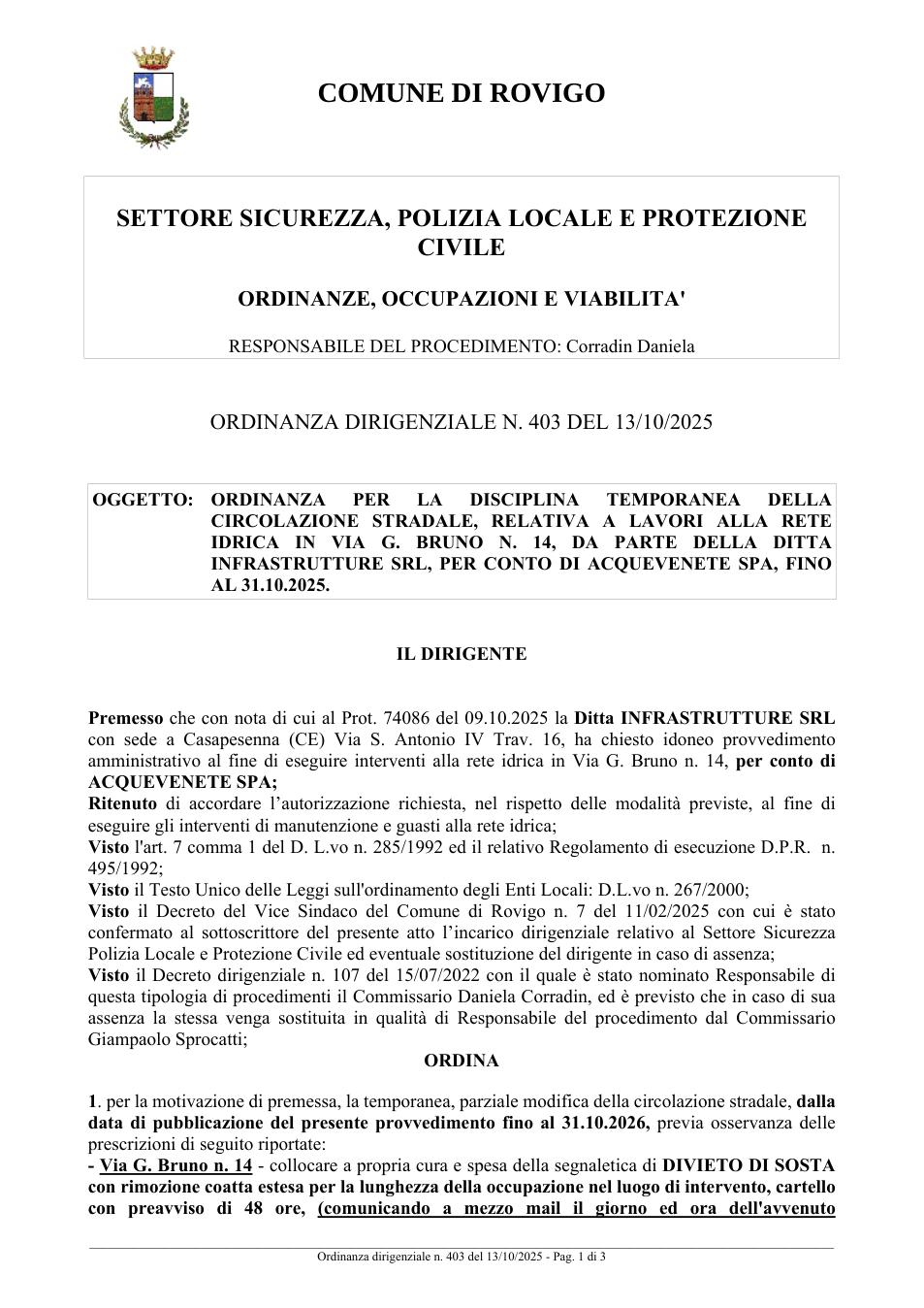 Pagina 1 del documento