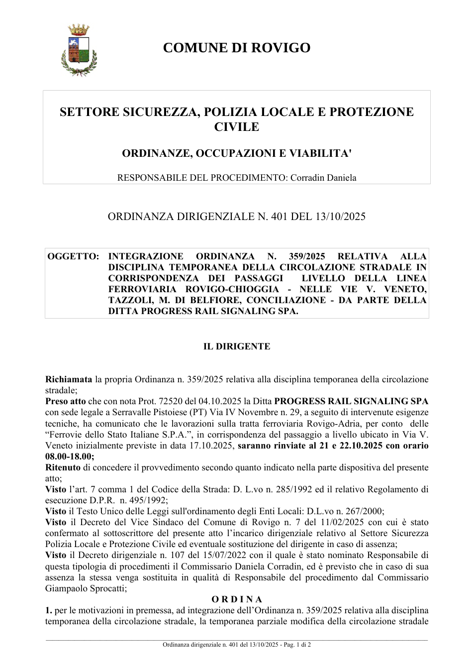 Pagina 1 del documento