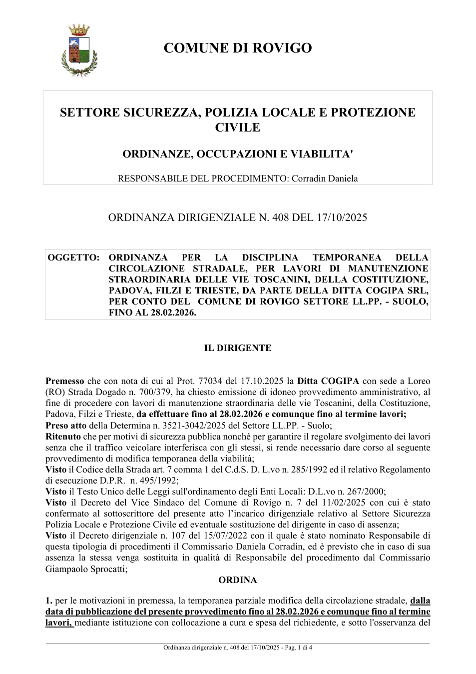 Pagina 1 del documento