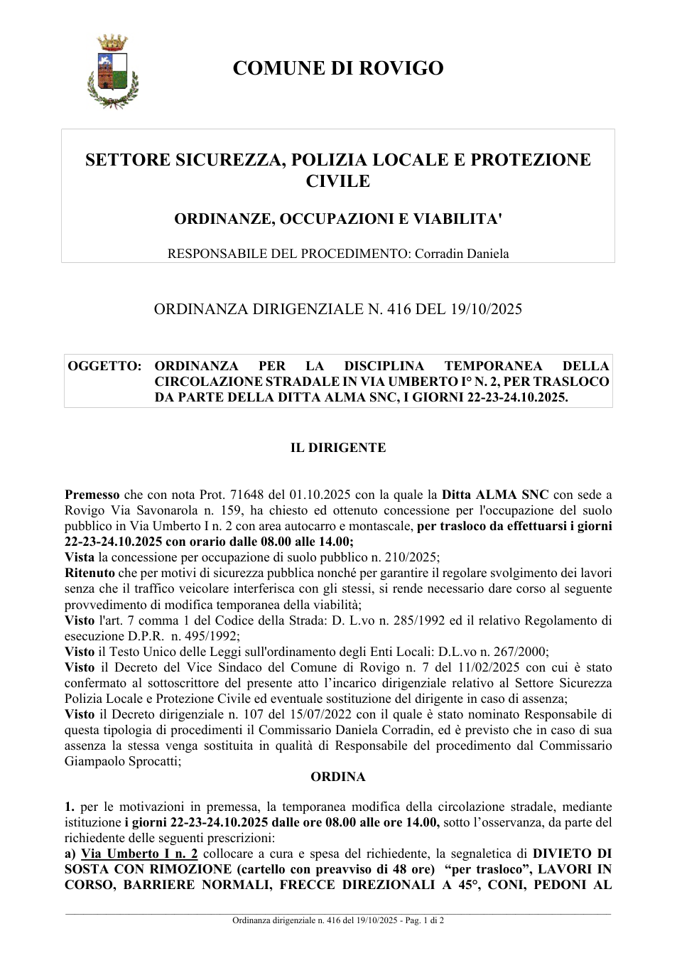 Pagina 1 del documento