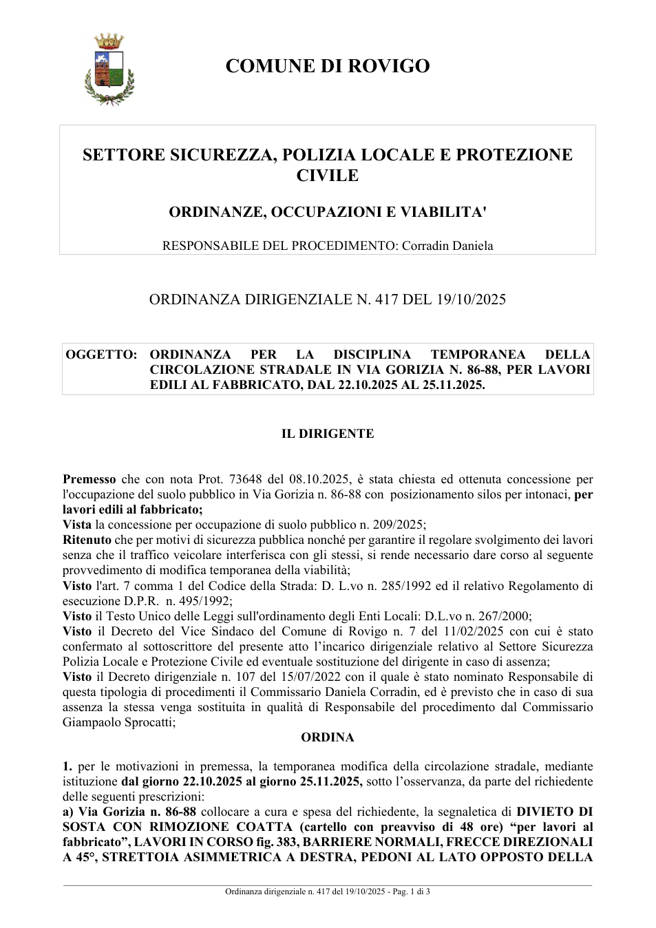 Pagina 1 del documento