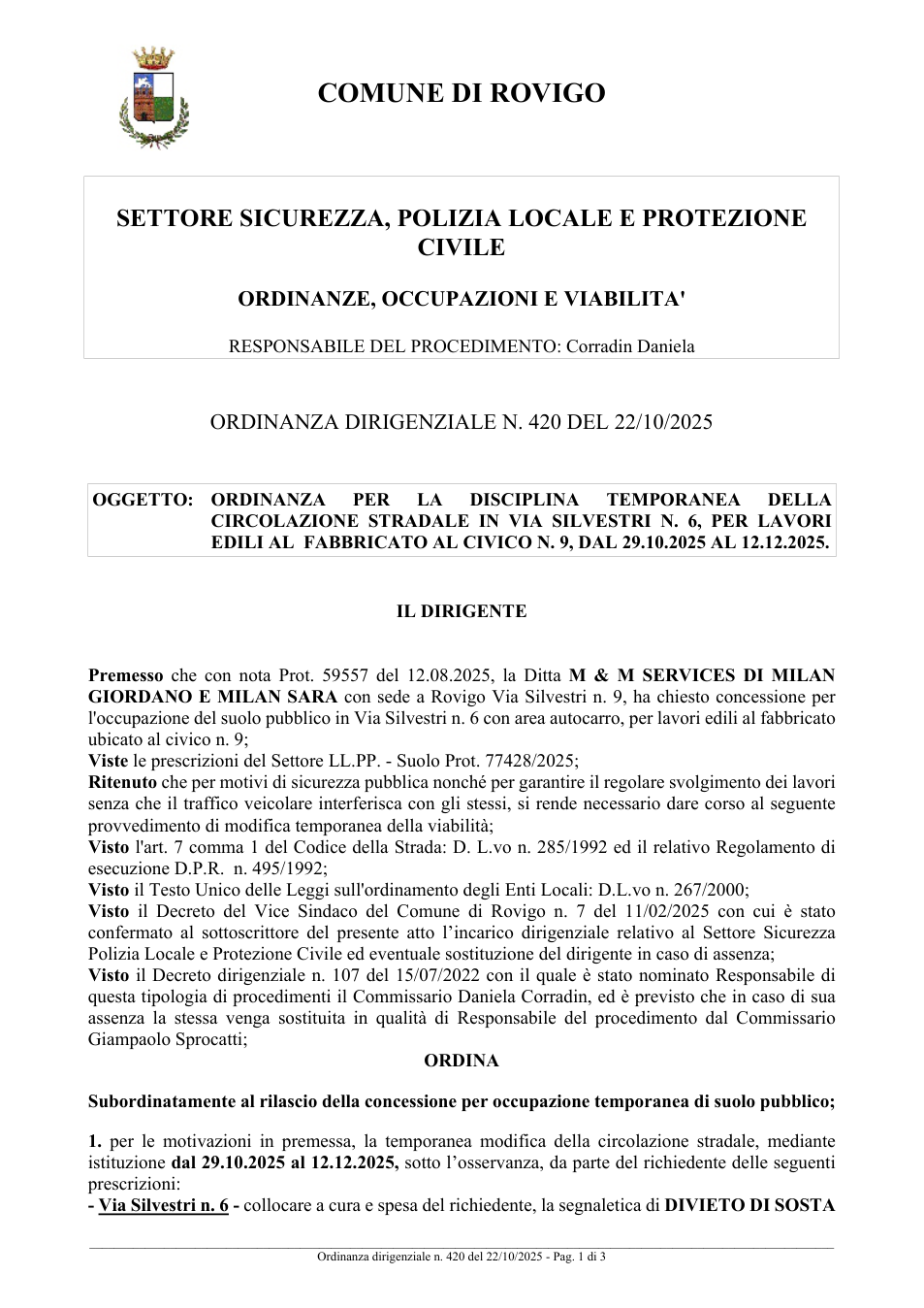 Pagina 1 del documento