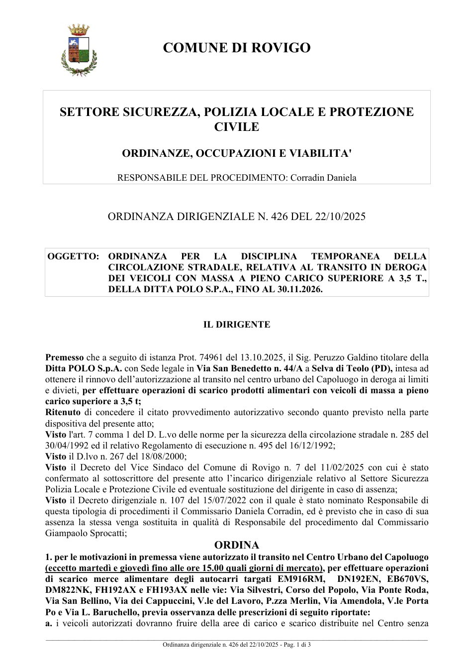 Pagina 1 del documento