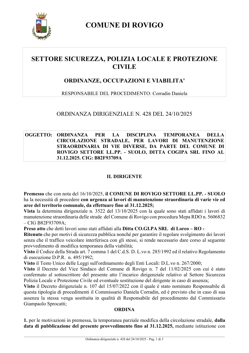 Pagina 1 del documento