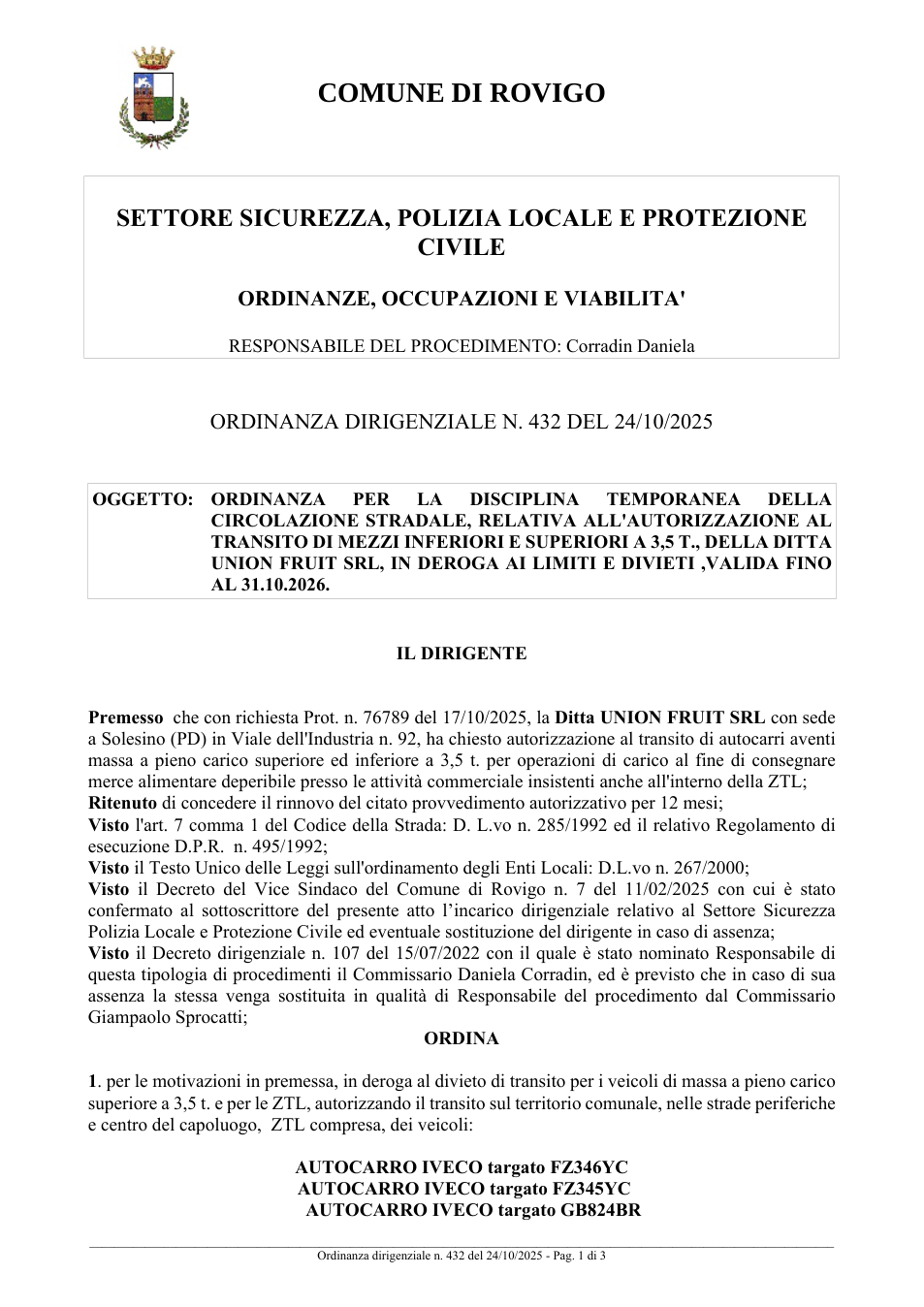 Pagina 1 del documento