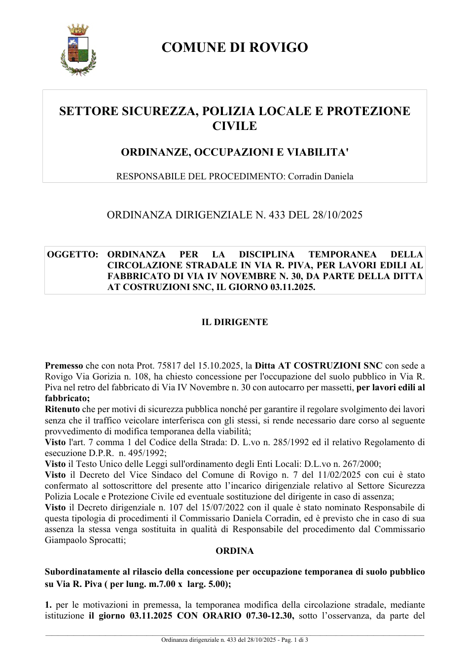 Pagina 1 del documento