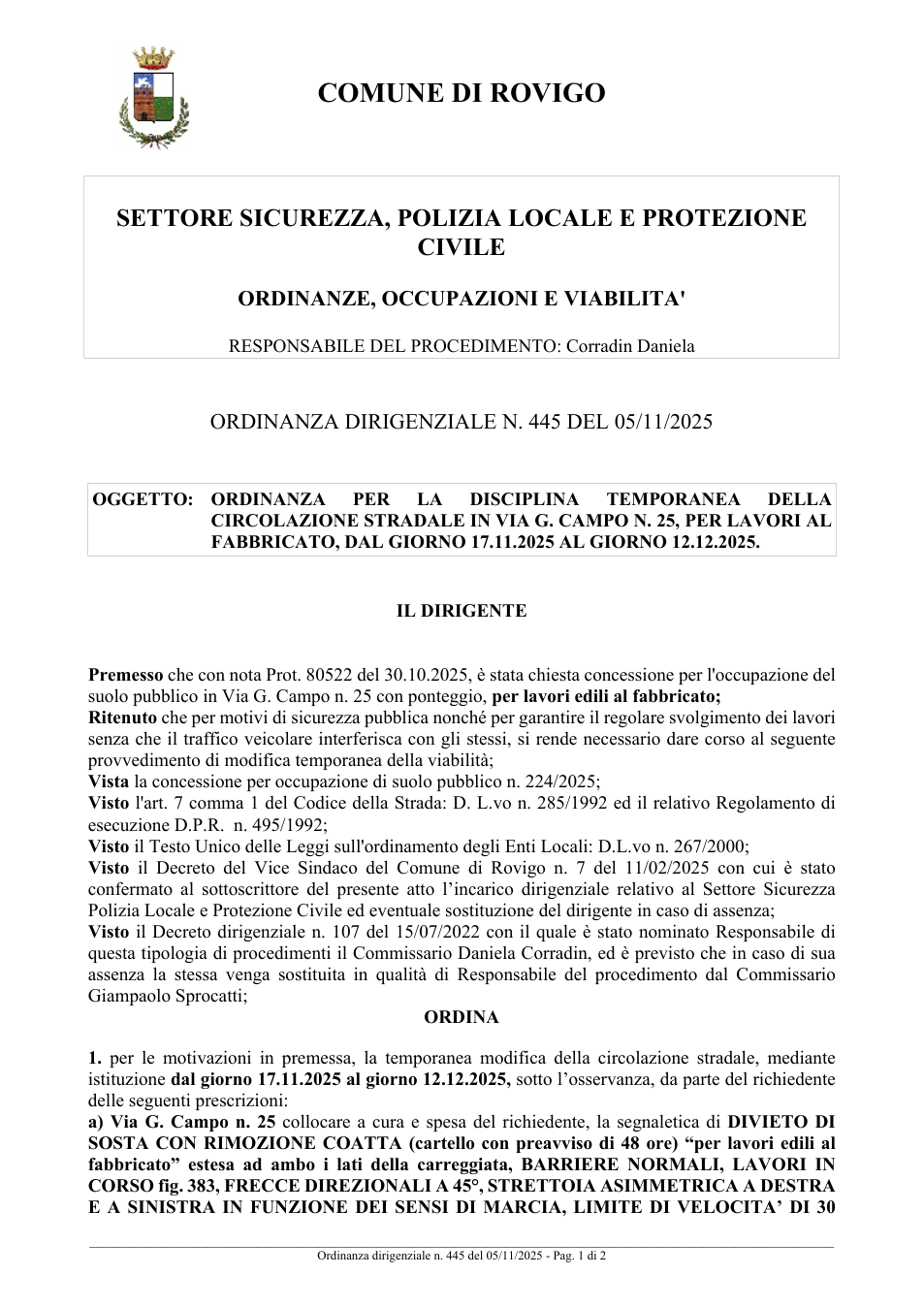 Pagina 1 del documento