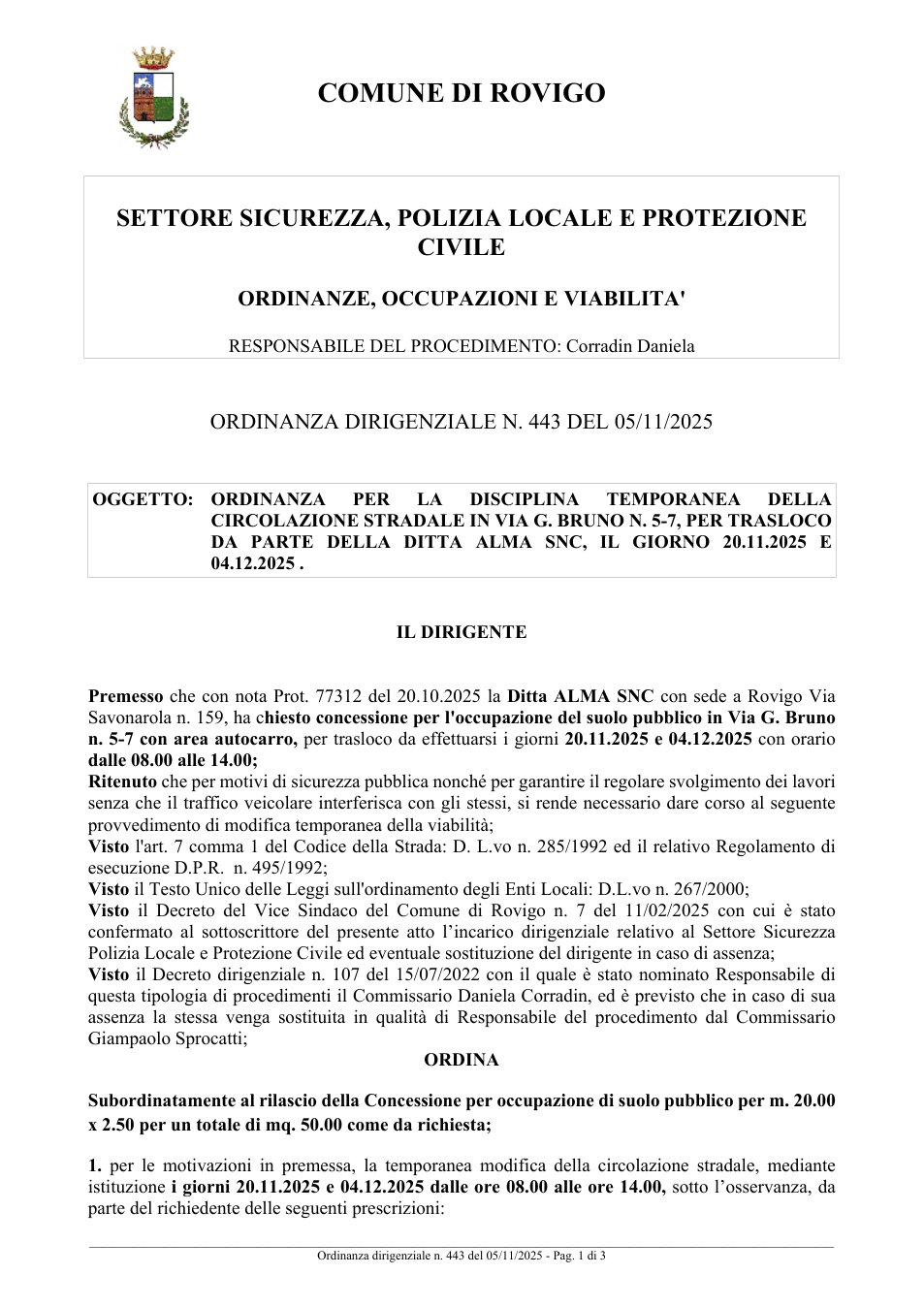 Pagina 1 del documento